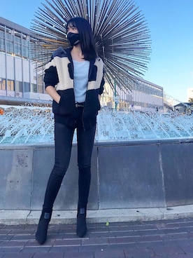 ナツミ@DIESEL岡山さん(レディース・162cm)の秋コーディネート