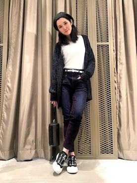 ナツミ@DIESEL岡山さん(レディース・162cm)の冬コーディネート