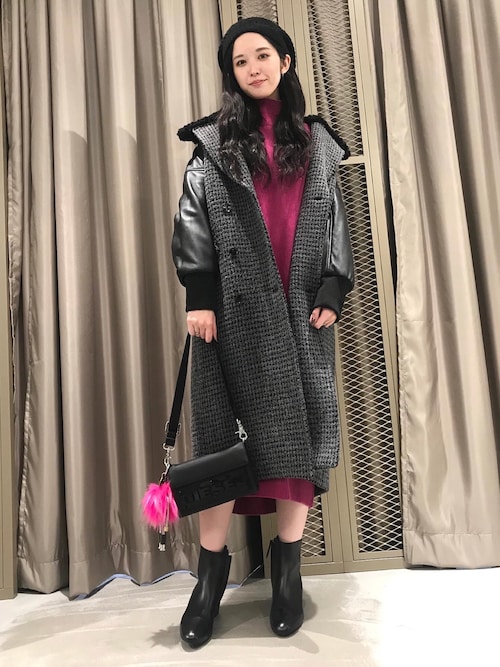 dieselレディース ウィンタージャケット ダブルウール ハンドステッチコート dieselレディース ウィンタージャケット ダブルウール ハンド