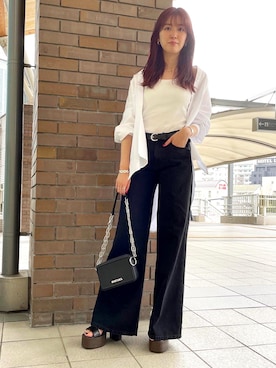 ナツミ@DIESEL岡山さん（レディース・161cm）の夏コーディネート