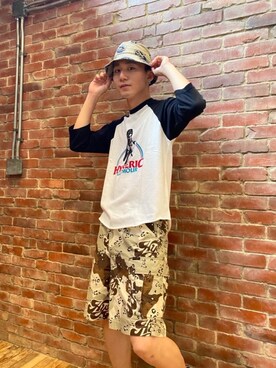 atさん（メンズ・178cm）の夏コーディネート