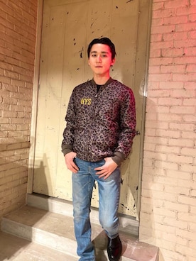 atさん（メンズ・178cm）の冬コーディネート