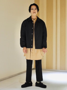 「VALET/バレット（バレット）のアイテム」を使った、YAGIさん（メンズ・180cm）の秋コーディネート