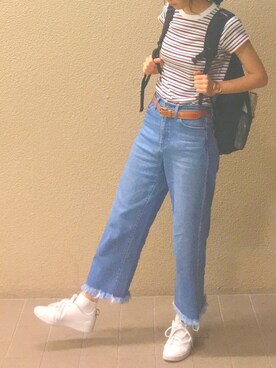 しらたまさん（レディース・166cm）の春コーディネート