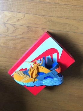 「Nike air huarache」｜たんたんさん（メンズ・165cm）の夏コーディネート