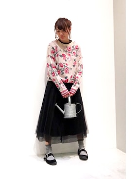 bulle de savonさん（レディース・158cm）の冬コーディネート