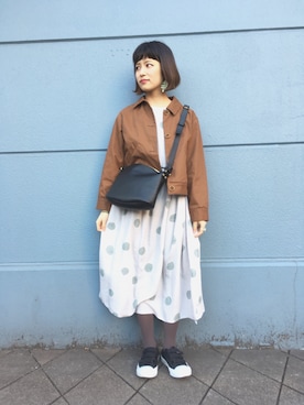 「kvell」｜bulle de savonさん（レディース・158cm）の冬コーディネート