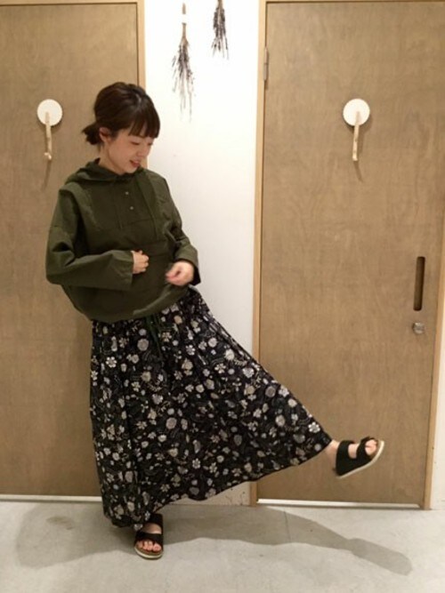 yuni（ユニ ）の「◎コットン インド更紗プリント ゴムタックス