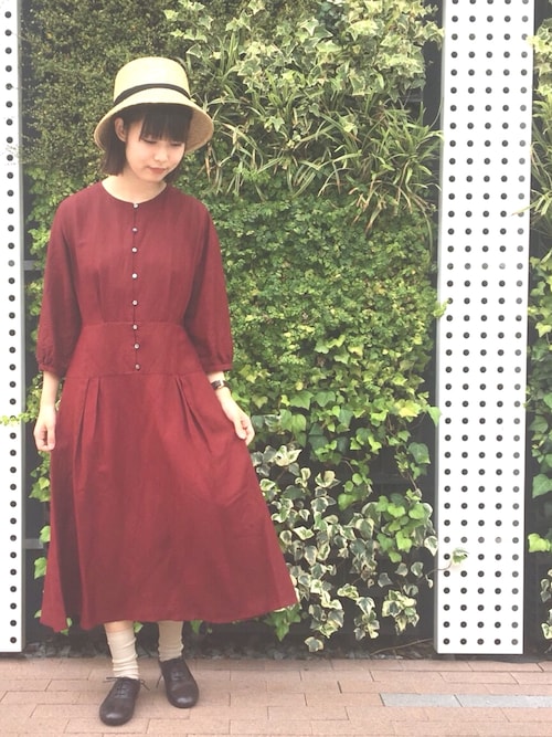 Bulle De Savon Bulle De Savon Atelier Bulle De Savonのワンピースを使ったコーディネート Wear