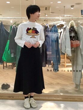 「kvell」｜bulle de savonさん（レディース・158cm）の夏コーディネート