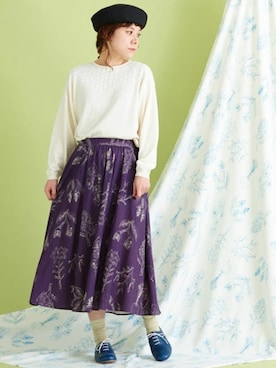 「ｂｕｌｌｅ　ｄｅ　ｓａｖｏｎ」｜bulle de savonさん（レディース・158cm）の冬コーディネート