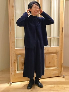 bulle de savonさん（レディース・158cm）の冬コーディネート