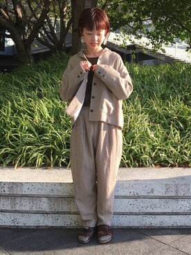 bulle de savonさん（レディース・158cm）の冬コーディネート