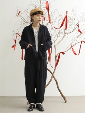 bulle de savonさん（レディース・158cm）の冬コーディネート