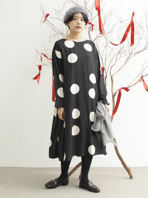 早割クーポン Du Bulle Savon ワンピース ドット ビッグ ロングワンピース マキシワンピース Jadroasocijacija Org Mk