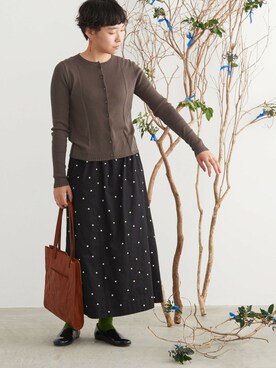 bulle de savonさん（レディース・158cm）の冬コーディネート