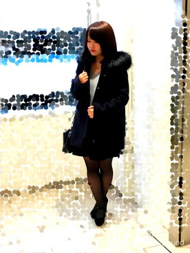 aakaariiさん（レディース・155cm）の冬コーディネート