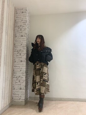 立崎 彩香さん（レディース・158cm）の秋コーディネート
