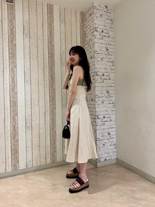 立崎 彩香 Murua ルミネエスト新宿 Muruaのワンピースを使ったコーディネート Wear