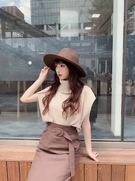 立崎 彩香さん(レディース・158cm)の夏コーディネート