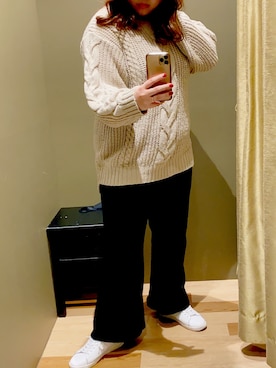 Satsuki❤︎❤︎さん（レディース・159cm）の冬コーディネート