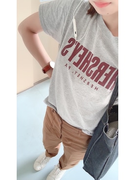 「HERSHEY'S」｜Re:nさん（レディース・160cm）の夏コーディネート