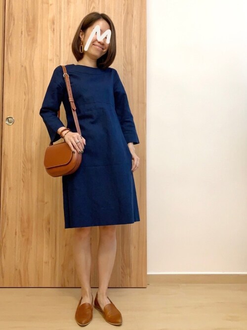 Micamich A P C のワンピースを使ったコーディネート Wear