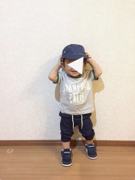 n*さん(キッズ・70cm)の夏コーディネート