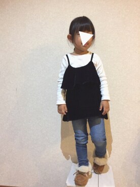 n＊さん（キッズ・100cm）の秋コーディネート