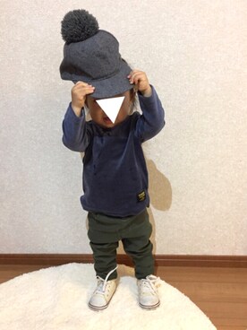 n＊さん（キッズ・70cm）の秋コーディネート