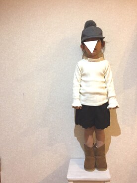 n*さん(キッズ・100cm)の冬コーディネート