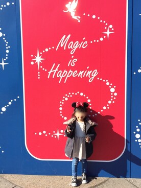 n＊さん（キッズ・100cm）の冬コーディネート