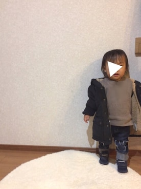 n*さん(キッズ・100cm)の冬コーディネート