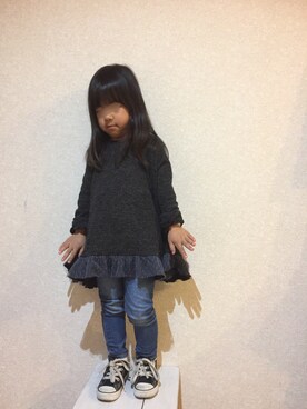 n*さん(キッズ・100cm)の冬コーディネート