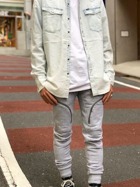 G-Star RAWさん（メンズ・175cm）の春コーディネート
