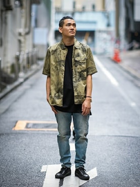 G-Star RAWさん（メンズ・170cm）の夏コーディネート