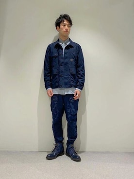 「G-STAR RAW（ジースターロゥ）のアイテム（ミリタリージャケット）」を使った、G-Star RAWさん（メンズ・180cm）の夏コーディネート