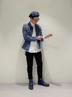 「G-STAR RAW（ジースターロゥ）のアイテム（デニムジャケット）」を使った、G-Star RAWさん（メンズ・178cm）の夏コーディネート