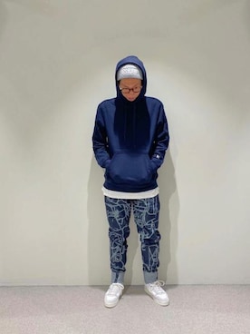 「G-STAR RAW（ジースターロゥ）のアイテム（帽子）」を使った、G-Star RAWさん（メンズ・178cm）の秋コーディネート
