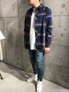 G-Star RAWさん（メンズ・175cm）の秋コーディネート