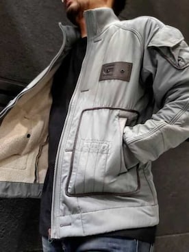 「G-STAR RAW（ジースターロゥ）のアイテム（ミリタリージャケット）」を使った、G-Star RAWさん（メンズ・175cm）の秋コーディネート