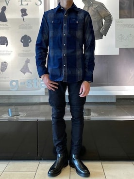 G-Star RAWさん（メンズ・175cm）の秋コーディネート