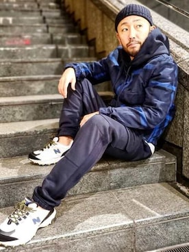 「G-STAR RAW（ジースターロゥ）のアイテム（ブルゾン）」を使った、G-Star RAWさん（メンズ・170cm）の冬コーディネート