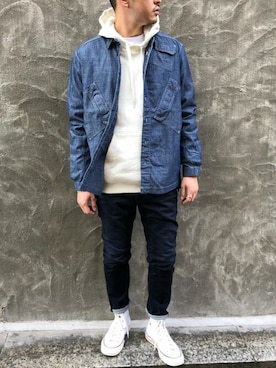 G-Star RAWさん（メンズ・175cm）の冬コーディネート