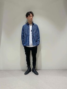 G-Star RAWさん（メンズ・180cm）の冬コーディネート