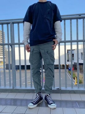 G-Star RAWさん（メンズ・180cm）の春コーディネート