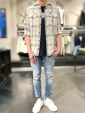 G-Star RAWさん（メンズ・175cm）の春コーディネート