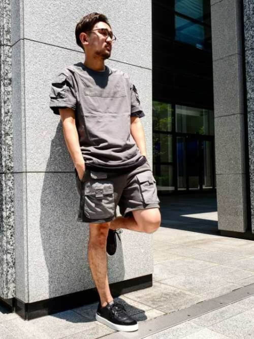 G-STAR RAW（ジースターロゥ）の「MIX WOVEN CARGO T-SHIRT（T