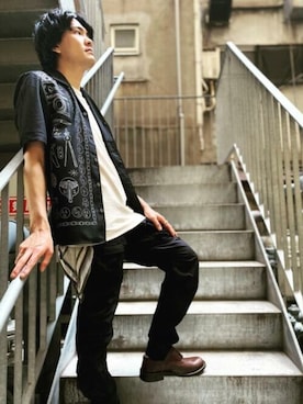 G-Star RAWさん（メンズ・167cm）の夏コーディネート