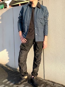 「G-STAR RAW（ジースターロゥ）のアイテム（ブルゾン）」を使った、G-Star RAWさん（メンズ・175cm）の秋コーディネート